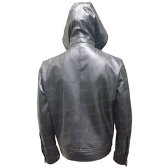 WWE Goldberg Hoodie Leather Jacket