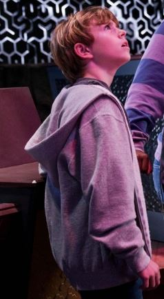 Secret Headquarters Walker Scobell Grey Hoodie
