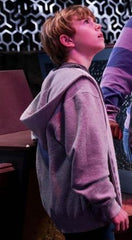 Secret Headquarters Walker Scobell Grey Hoodie