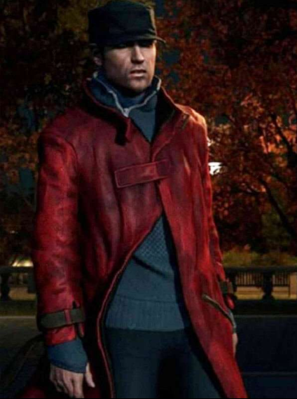 Watch Dogs Aiden Pearce Red Coat