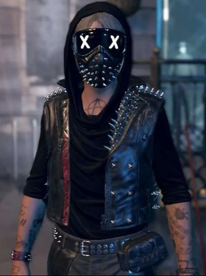 Watch Dogs Legion Wrench Black Vest