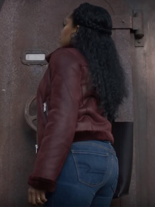 Watchmen Regina King Brown  Jacket