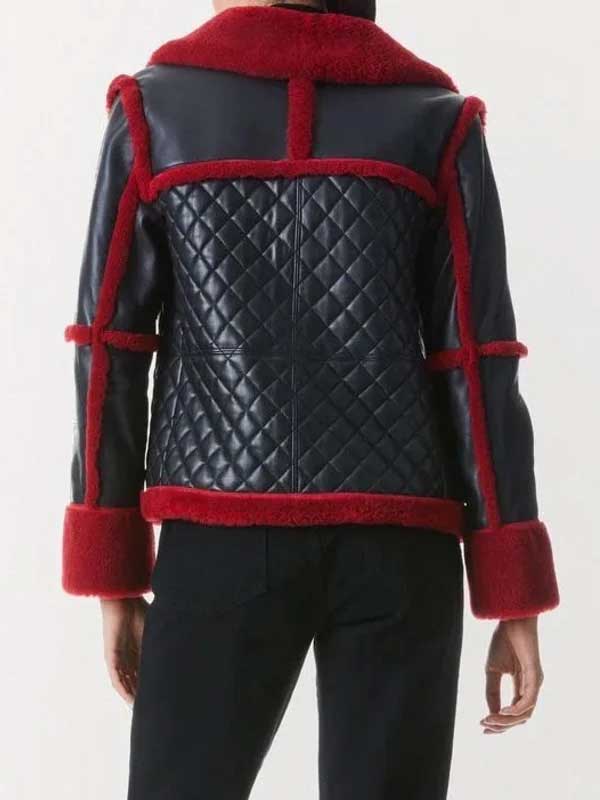 Women’s Aviator Pilot Style B3 Shearling Jacket