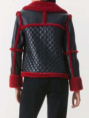 Women’s Aviator Pilot Style B3 Shearling Jacket