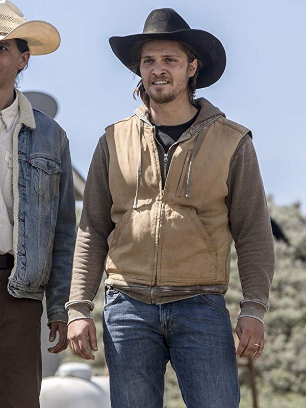 Luke Grimes Yellowstone Kayce Dutton Vest