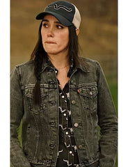 Yellowstone Mia Black Denim Jacket