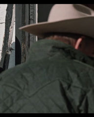 Yellowstone John Dutton Green Quilted Jacket