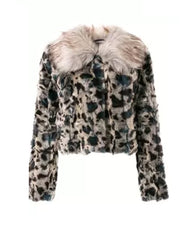 You Season 3 Dottie Quinn Leopard Fur Jacket