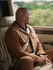 Young Rock S03 Dwayne Johnson Brown Jacket