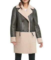 Zari Tomaz Legends of Tomorrow Season 5 Shearling Coat