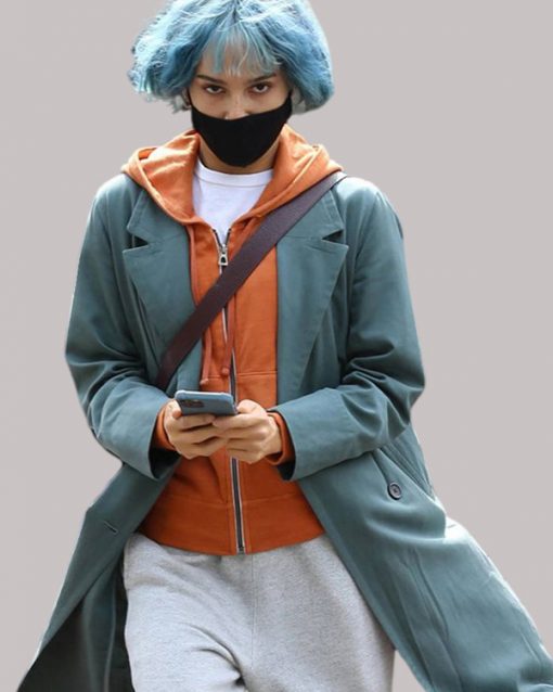 Zoe Kravitz Kimi 2022 Coat