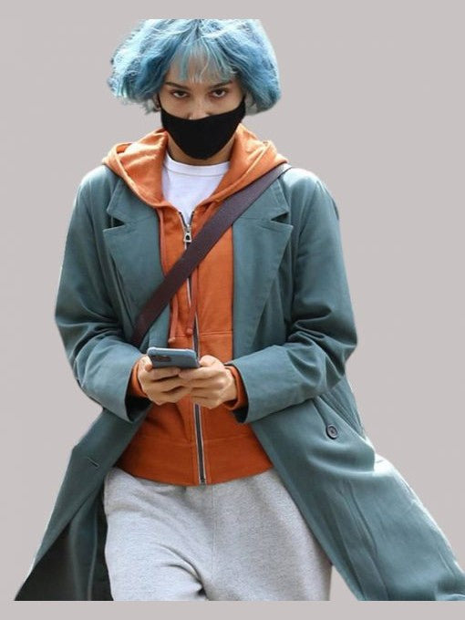 Zoe Kravitz Kimi 2022 Coat