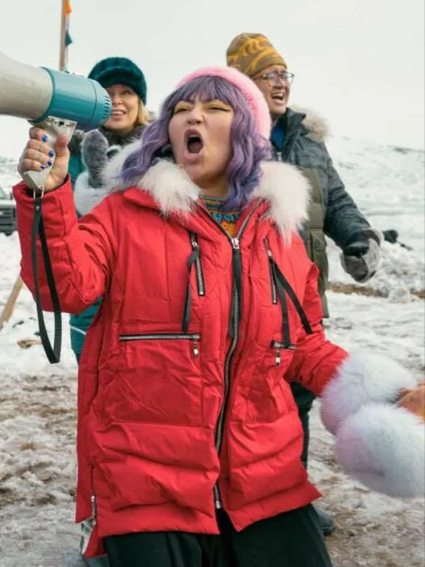 North Of North Zorga Qaunaq Red Jacket