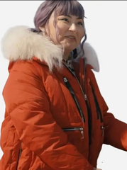 North Of North Zorga Qaunaq Red Jacket