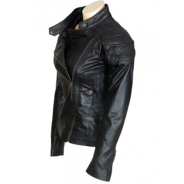 Wanted Movie Angelina Jolie (Fox) Leather Jacket