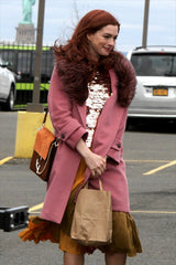 Anne Hathaway Modern Love Pink Lexi Coat