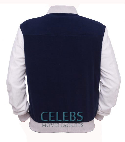 Ansel Elgort Baby Driver Varsity Bomber Jacket