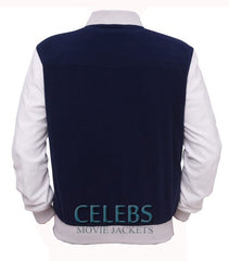 Ansel Elgort Baby Driver Varsity Bomber Jacket
