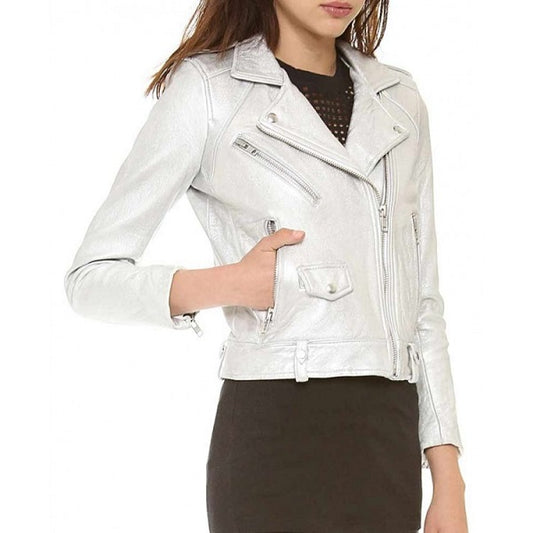 Arrow Sliver Willa Holland Motorcycle Jacket