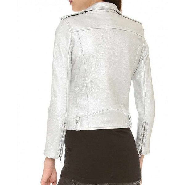 Arrow Sliver Willa Holland Motorcycle Jacket