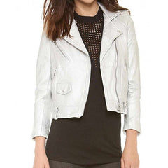 Arrow Sliver Willa Holland Motorcycle Jacket