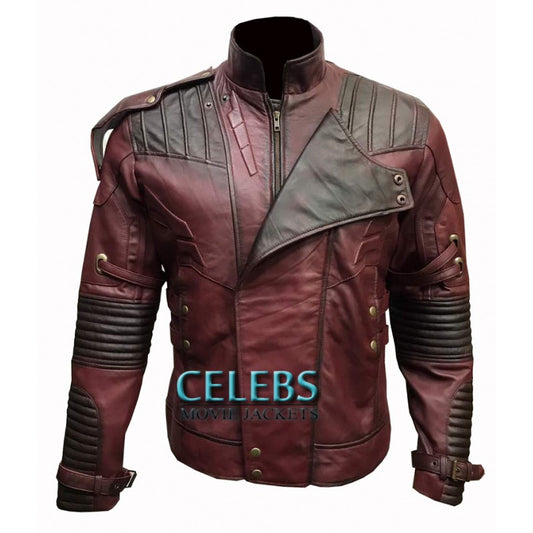 Avengers Infinity War Waxed Star Lord Jacket