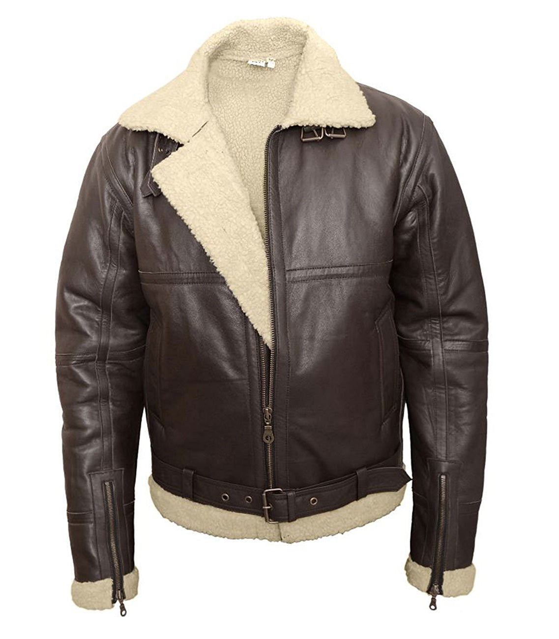 B3 Shearling Sheepskin Bomber Jacket 