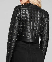 Batwoman Mary Hamilton Quilted Leather Jacket