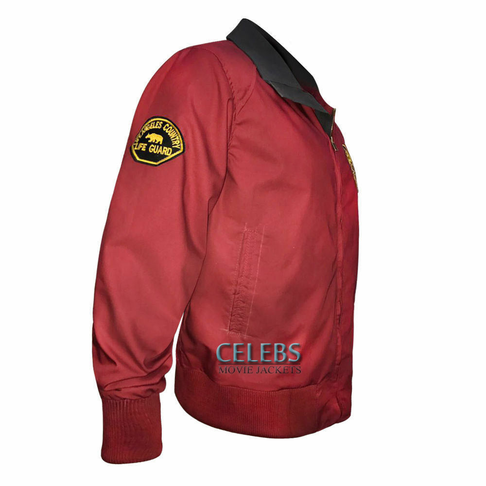 David Hasselhoff Baywatch Lifeguard Jacket 