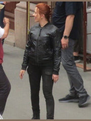 Black Widow 2021 Bomber Jacket