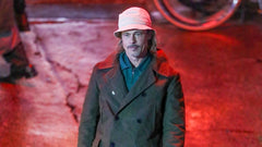 Bullet Train Brad Pitt Brown Peacoat