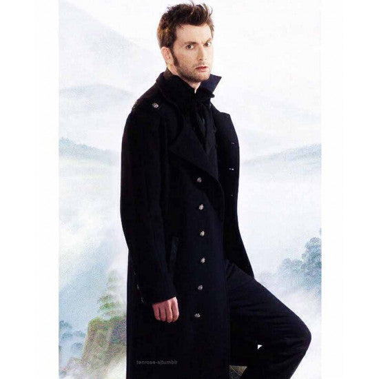 David Tennant Bad SamarItan Trench Coat