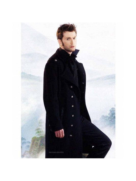 David Tennant Bad SamarItan Trench Coat