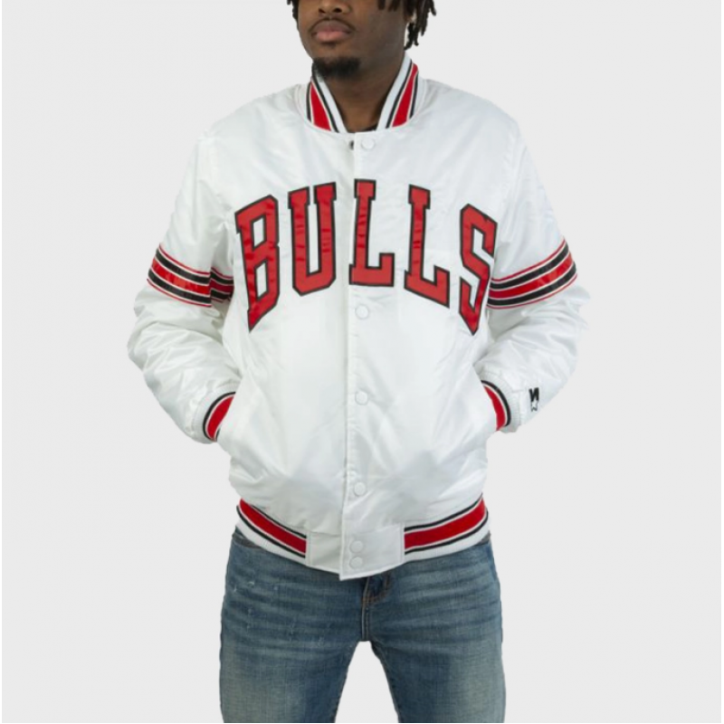 Chicago Bulls White Jacket