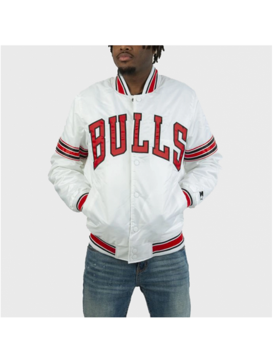 Chicago Bulls White Jacket