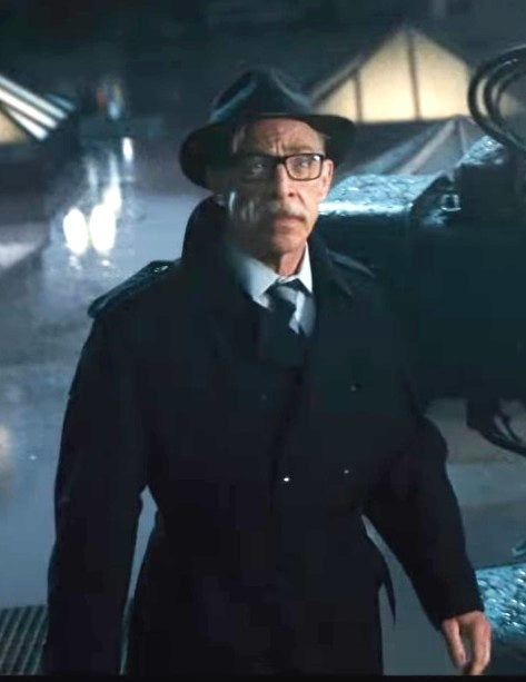 J K Simmons Justice League Commissioner Gordon Coat