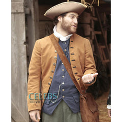 Making History Adam Pally (Dan) Brown Coat