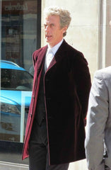 Peter Capaldi Doctor Who Maroon Coat