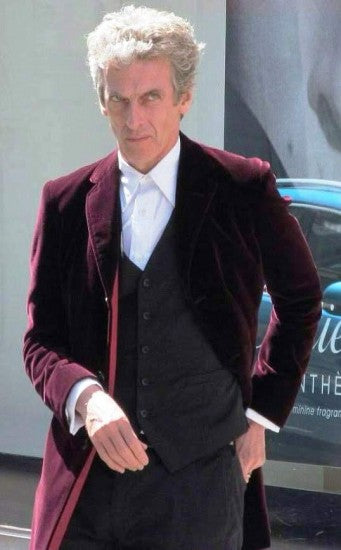 Peter Capaldi Doctor Who Maroon Coat