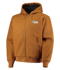 Dunbrooke Tan Detroit Lions Hooded Jacket