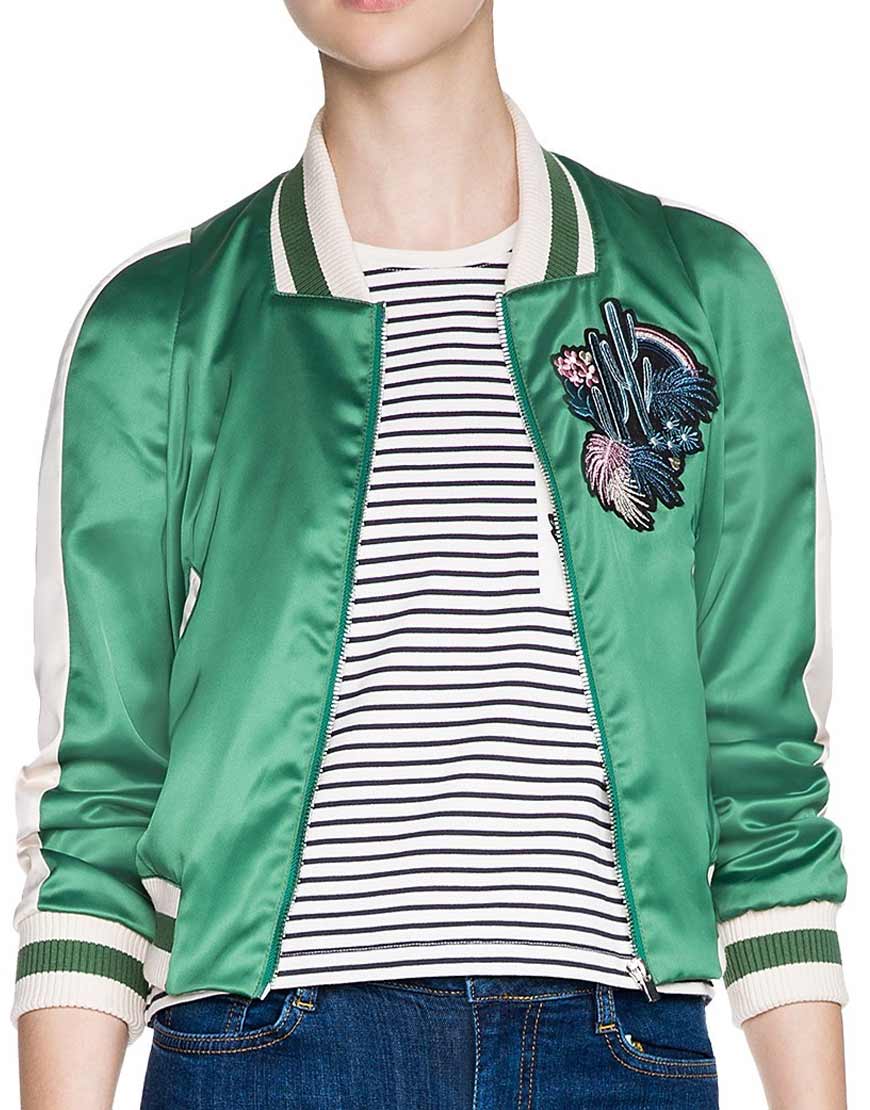 The Good Place Eleanor Shellstrop Varsity Jacket