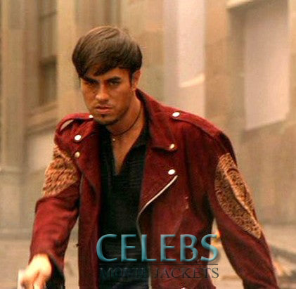 Once Upon A Time In Mexico Enrique Iglesias Red Jacket