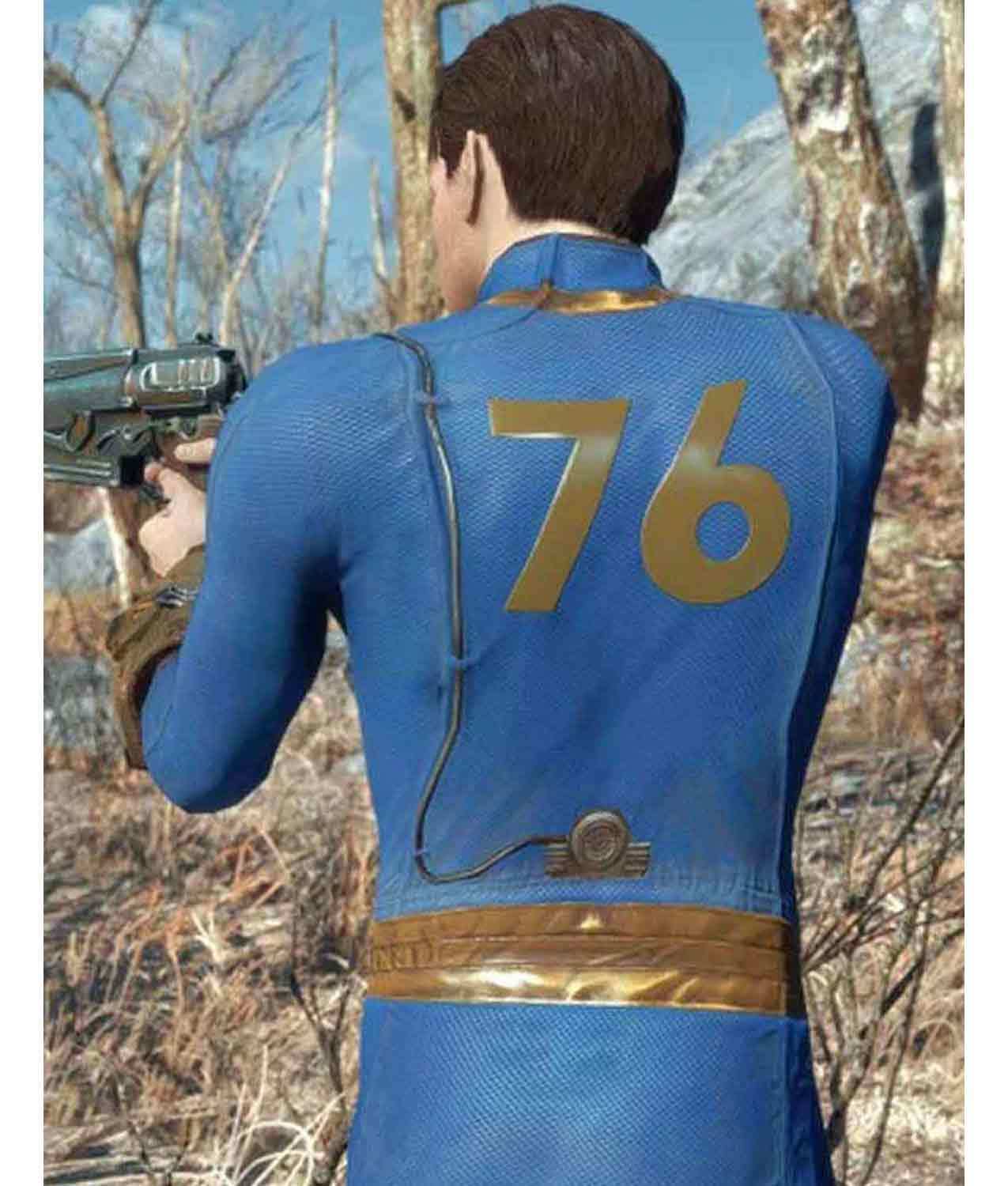 Vault Fallout 76 Leather Jacket