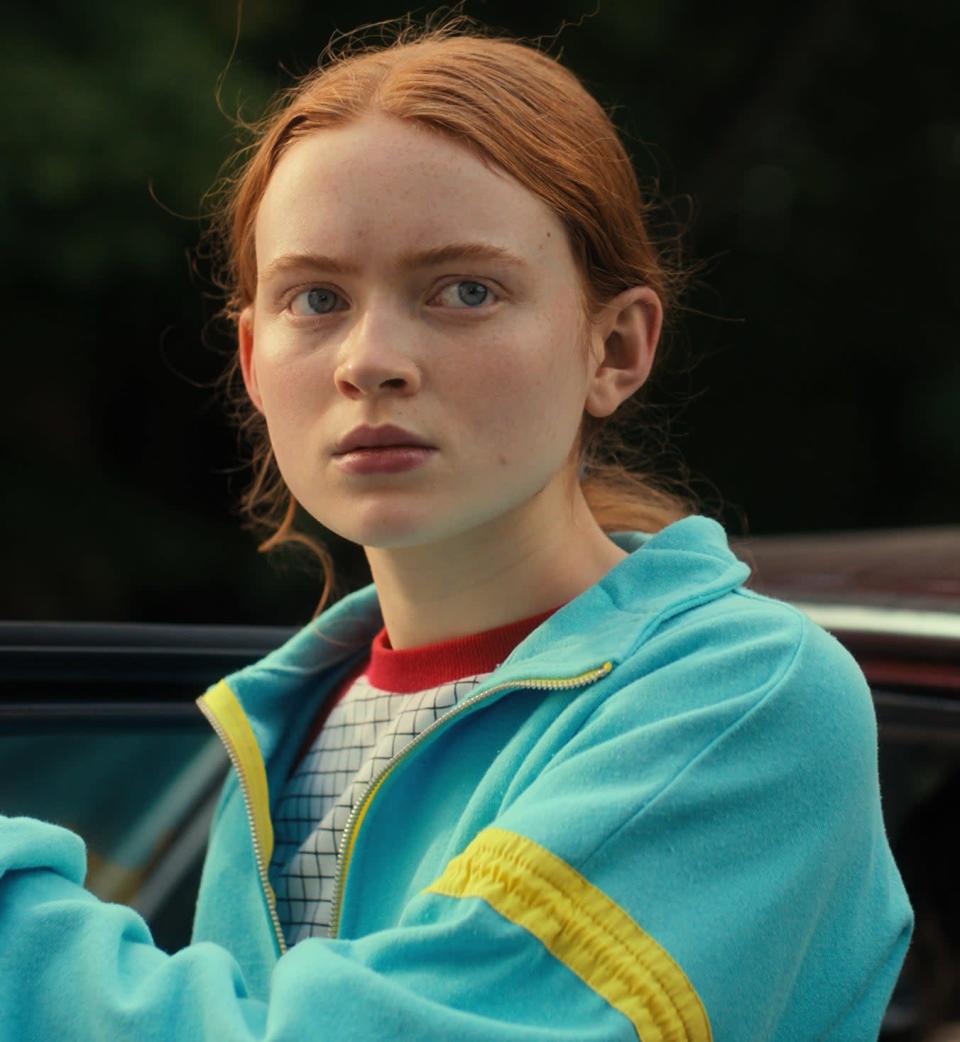 Stranger Things S04 Max Mayfield Blue Jacket