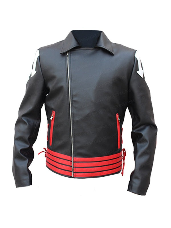 Freddie Mercury Queen Band Red And Black Arrow Jacket