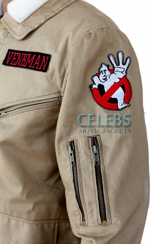 Ghostbusters Fur Cotton Jacket For Men's