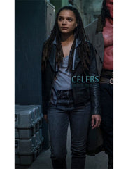 Hellboy Sasha Lane Leather Jacket