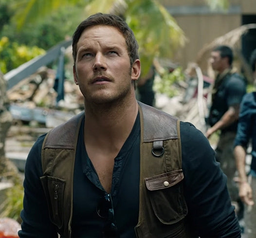 Owen Grady Jurassic World Fallen Kingdom Chris Pratt Vest
