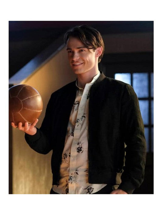 Legacies Sebastian Black Bomber Jacket