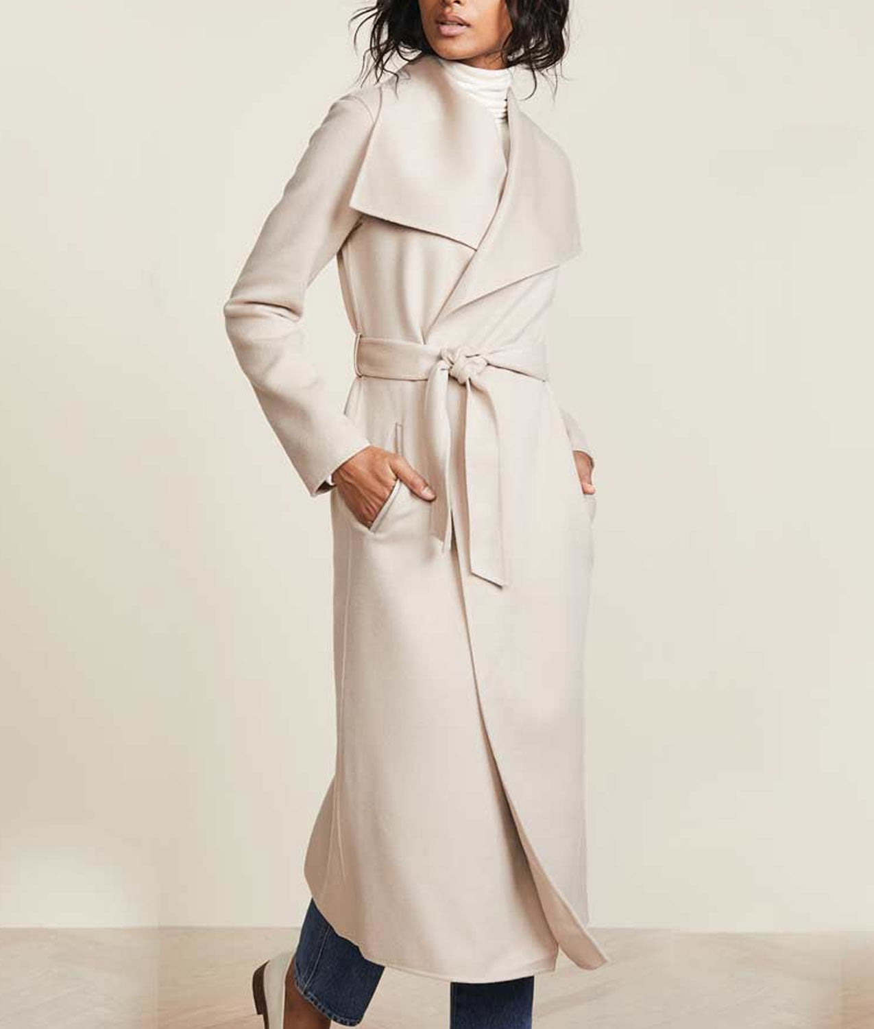 Love Guaranteed Rachael Leigh Cook Belted Coat